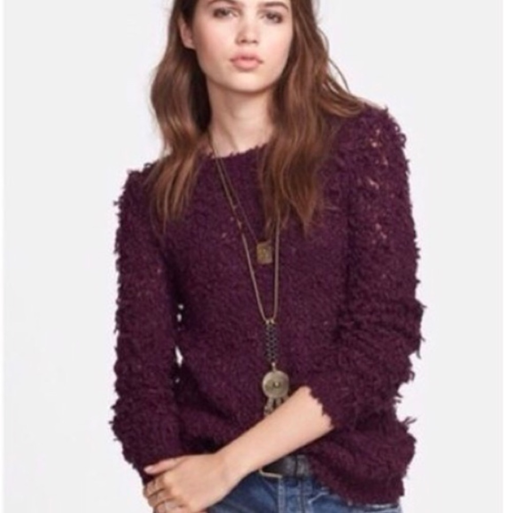 Free People| WFH fuzzy sweater 👩🏻‍💻